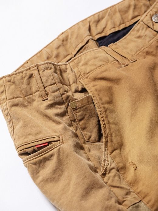 ANACHRONORM NM-TR02-PRW19 / ReMAKE TAPERED TROUSERS / CAMEL