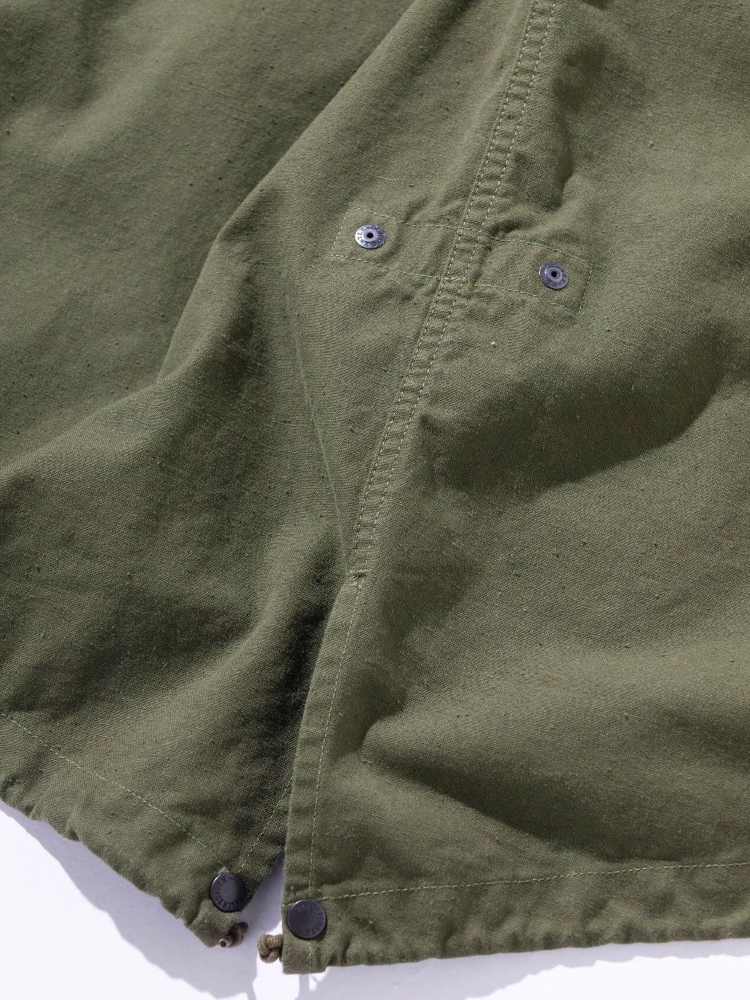 ANACHRONORM AN078 / FISH TAIL COAT / OLIVE | FLATBUSH