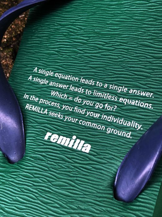 remilla ビーチサンダル / GRN×NVY