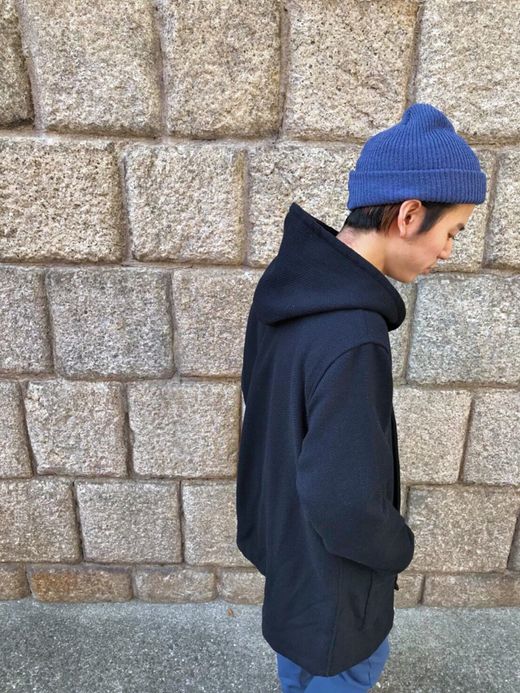  ヘリンボーン ウィザード JKT / navy