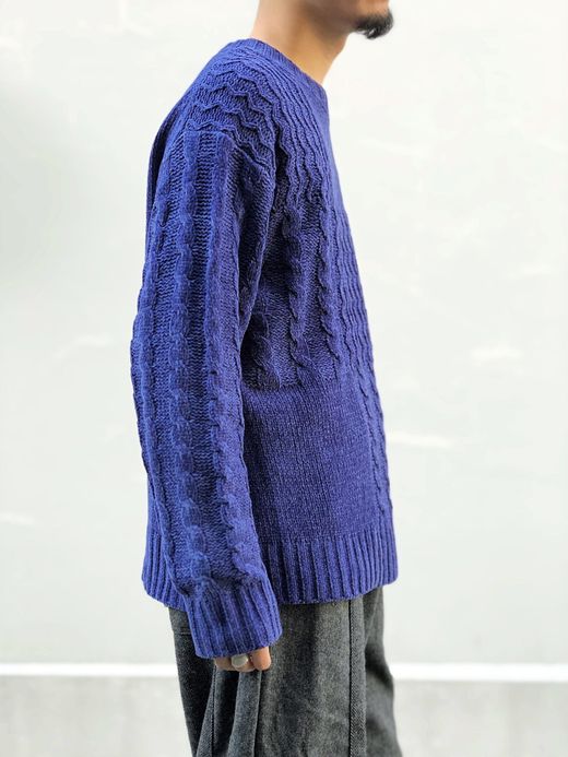 VOO VOO-885 / GOOD JQ KNIT / BLUE