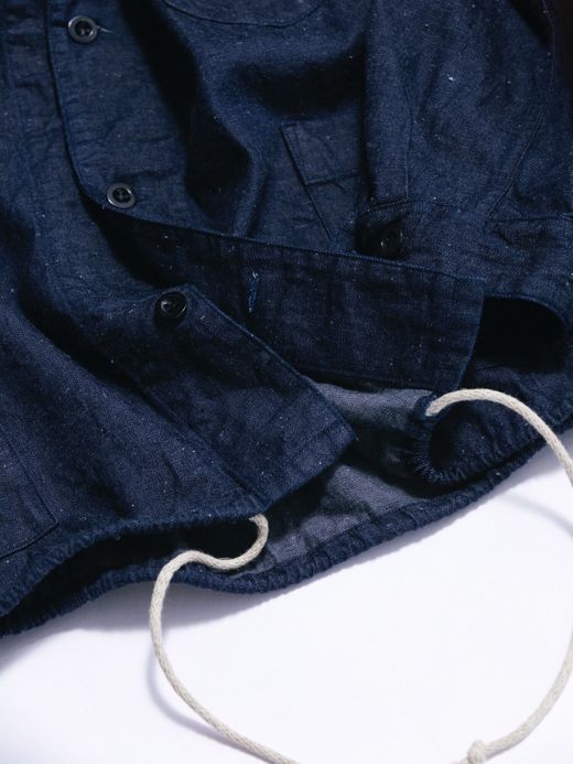 ANACHRONORM AN031 / L/S COVERALL SHIRT / INDIGO OW