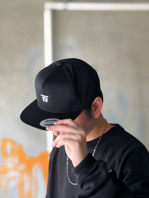 LOOKER 百 CAP / BLACK/WHITE