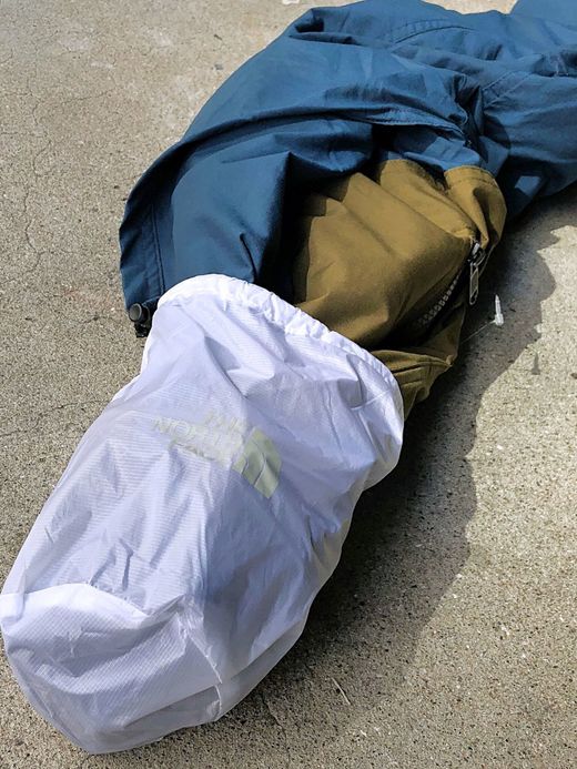 THE NORTH FACE NP71830 / COMPACT JACKET / ブルーウィングティール×ピーチグリーン