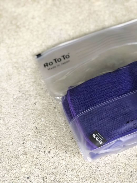ROTOTO R1104 / ROTOTO SOCKSTOLE / PURPLE