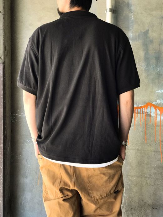 VOO VOO-1002 / RIB POLO / BLACK