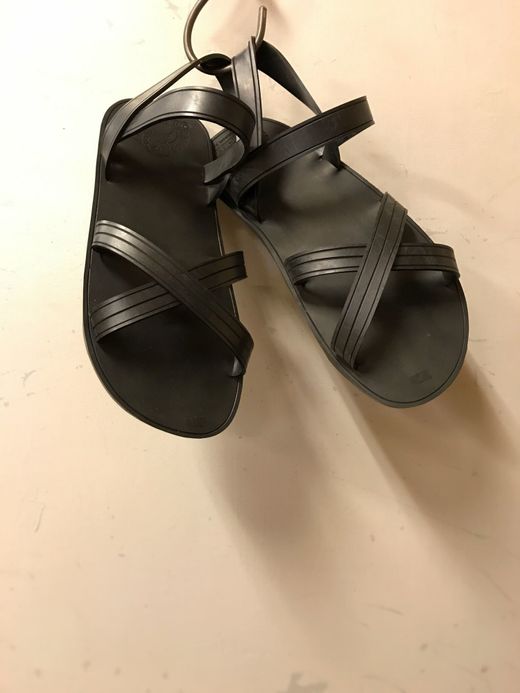  4 Straps Sandal / black
