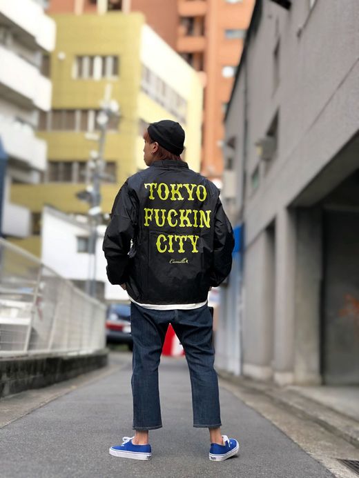 ALDIES A3007028 / TOKYO FUCKIN CITY COACH JK / BLACK