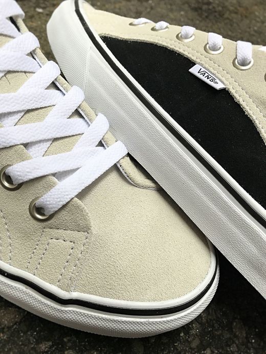 Vans Lampin(2-Tone Suede) / true white/black
