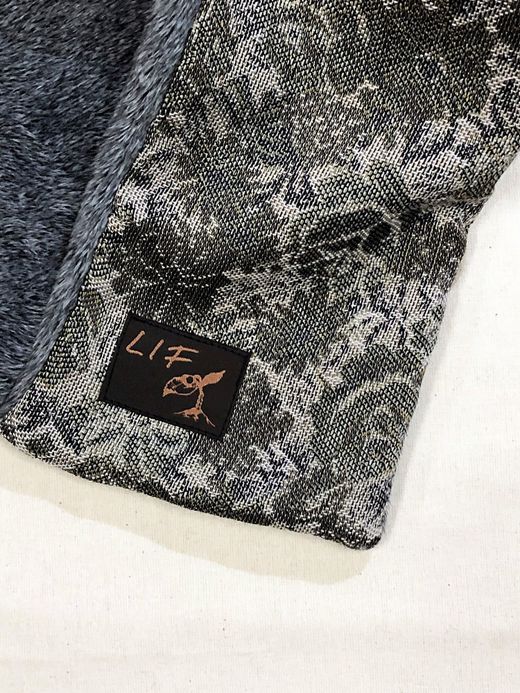 VOO LIF-054 / 3FACE GOBELIN STOLE / GRAY COMBO