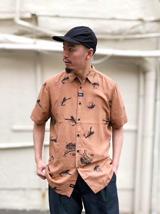 GLOBE GB01824010 / HARD TIMES SS SHIRT / SIERRA