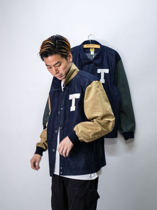 THE UNION TBO00032 / STUDIUM DENIM JACKET / BEIGE
