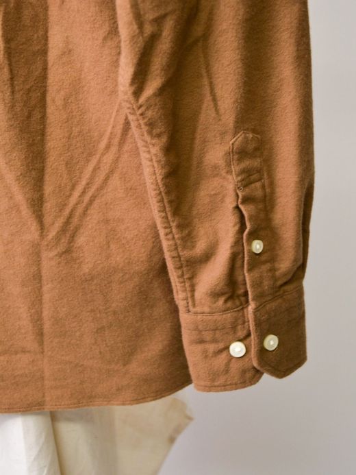 Spinner Bait 301NW / ネル起毛ダスティーワッシャーエイタシャツ / キャメル