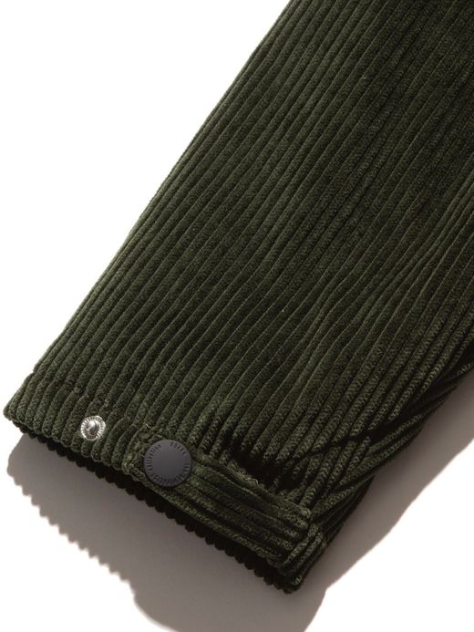 ROARK REVIVAL RJJ659 / CORDUROY COACHES JACKET / M.GREEN