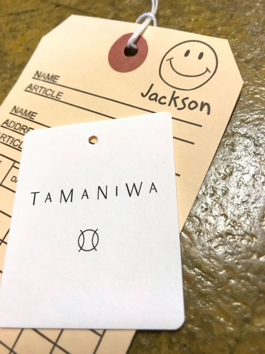  Tamaniwa/Shuntaro Takeuchi×JM Jackson Tee / white
