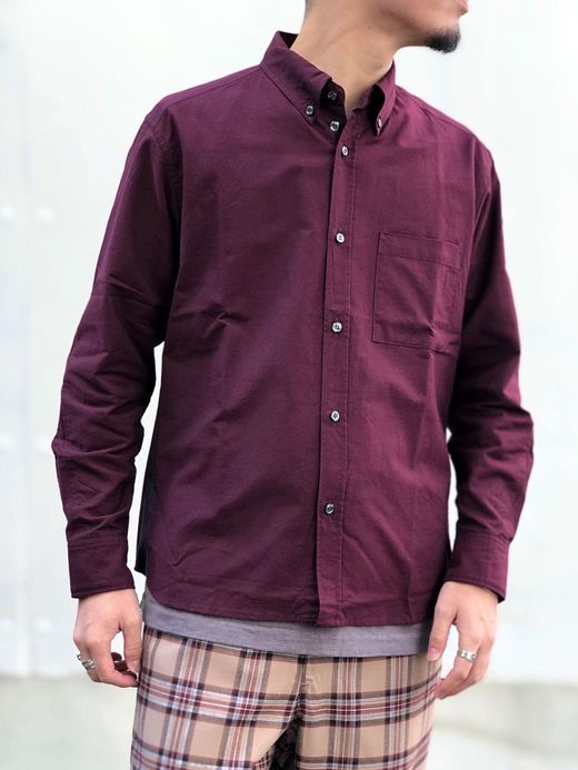VOO VOO-878 / 零ST OX SHIRTS / WINE