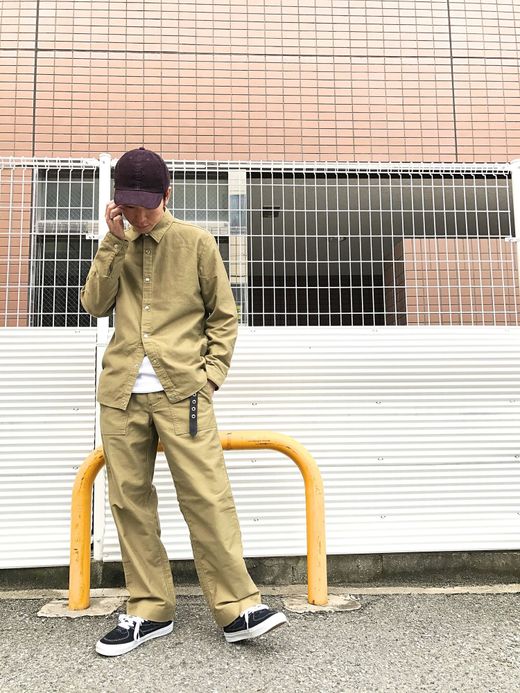 fulton GOWANUS Pants / dust beige