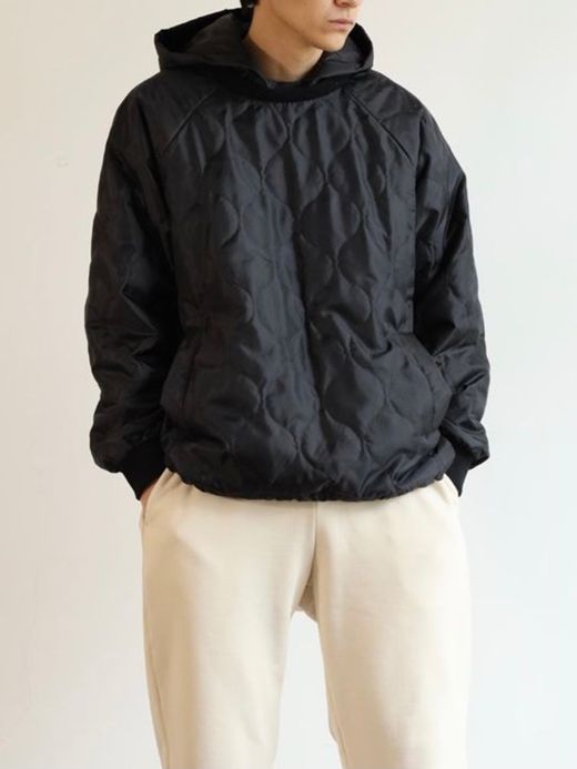 VOO VOO-1018 / ONION Q HOODY / BLACK