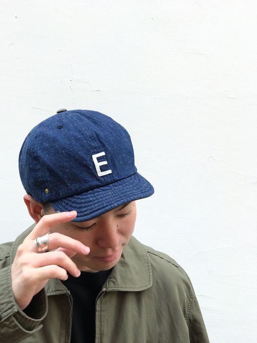 ANACHRONORM ANDC-049 / DENIM INITIAL CAPS / O/W INDIGO / E