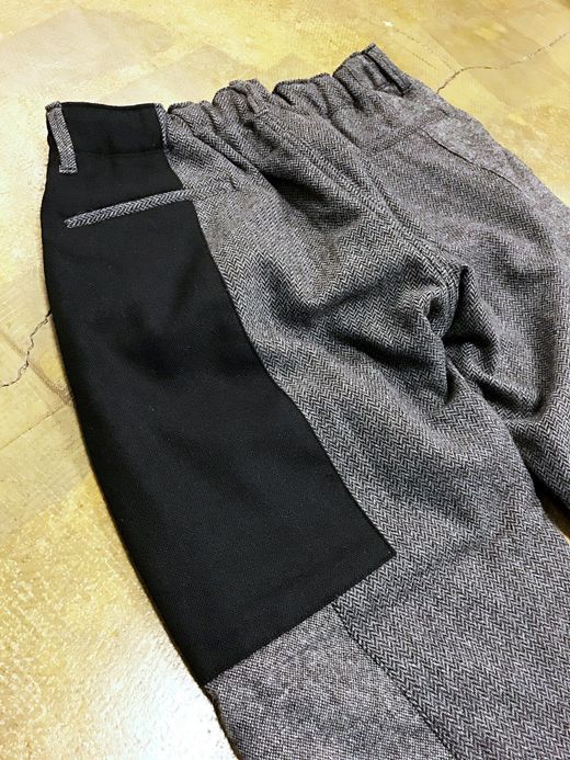 VOO Patchwork Wool EZ / gray Combo