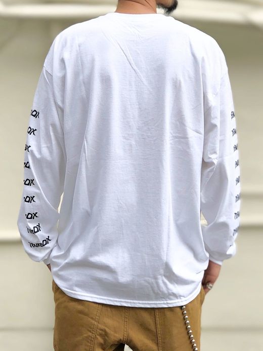TENBOX T TENBOX LOGO L/S / WHITE