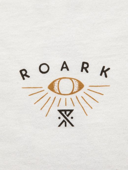ROARK REVIVAL RLTJ602 / "OPEN ROADS" L/S TEE / WHITE