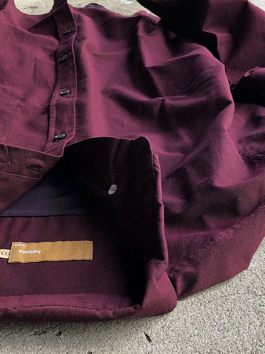 VOO VOO-878 / 零ST OX SHIRTS / WINE