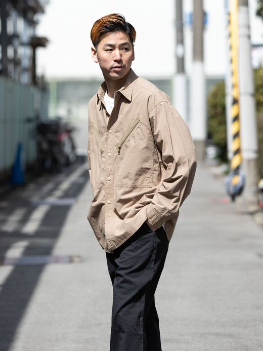BAMBOO SHOOTS M210104 / HIKING SHIRT / BEIGE