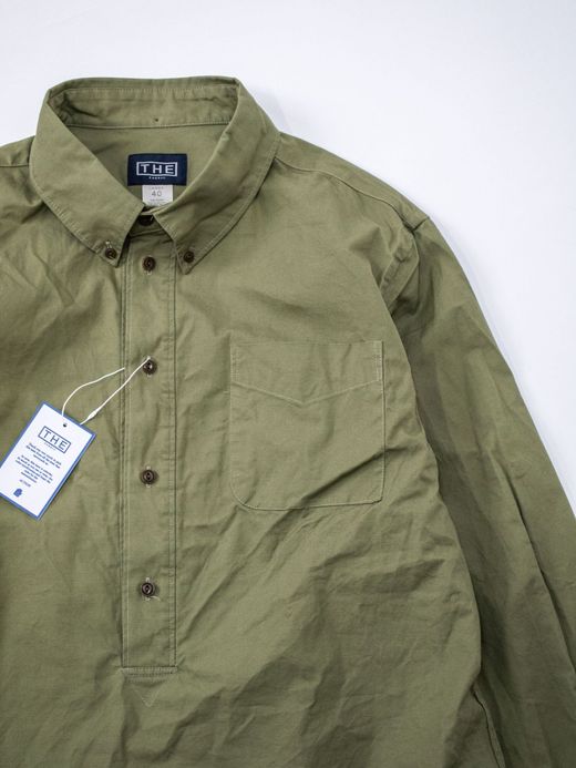 THE UNION TF00372 / BD PULLOVER SHIRTS / OLIVE