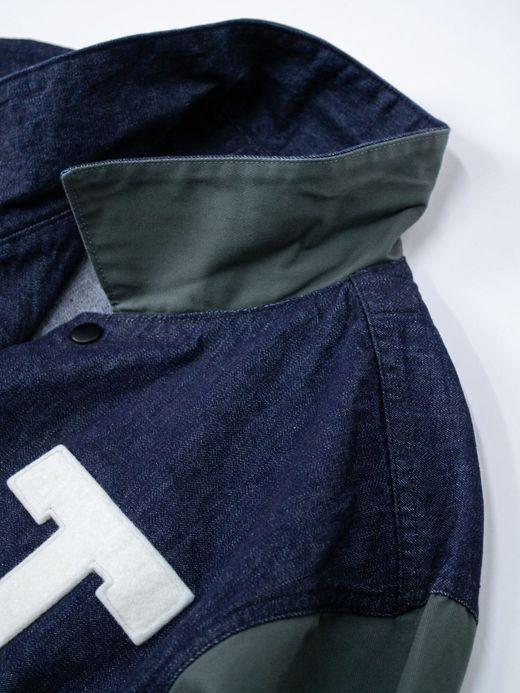 THE UNION TBO00032 / STUDIUM DENIM JACKET / CHARCOAL