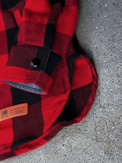  MP19FW006 / NOMAD SHIRTS(BUFFALO CHECK) / RED