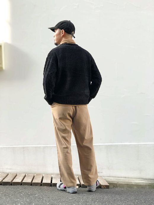 VOO VOO-885 / GOOD JQ KNIT / BLACK