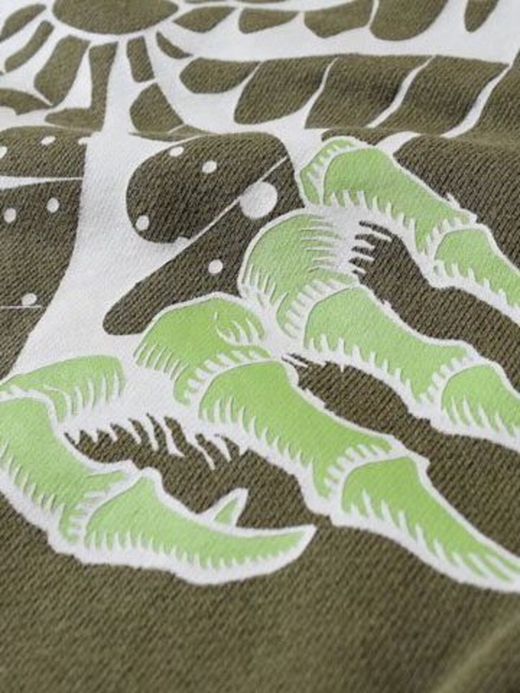ALDIES A1403920 / LUCKY WIDE SWEAT / OLIVE
