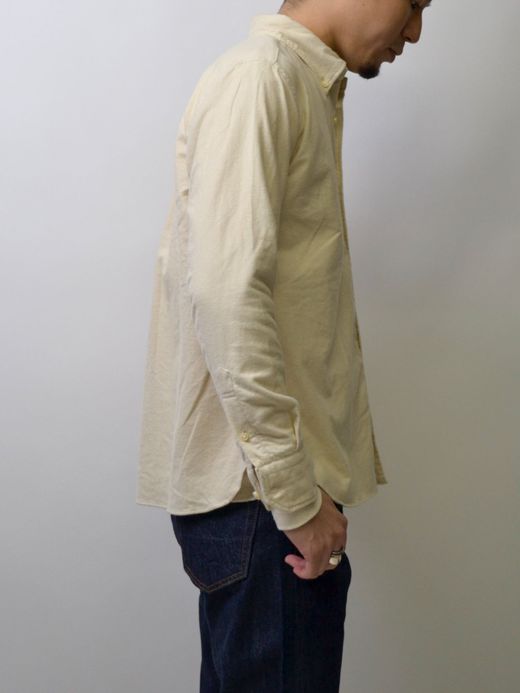 Spinner Bait 301NW / ネル起毛ダスティーワッシャーエイタシャツ / オフホワイト