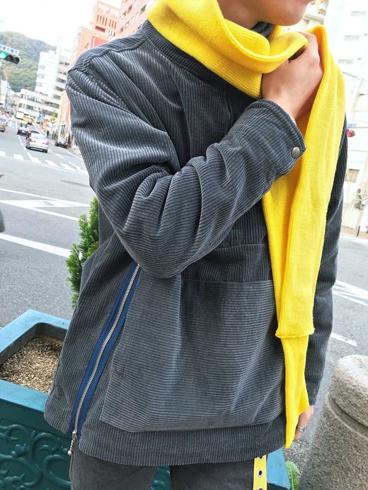 ROTOTO ROTOTO Sockstole / yellow(2017AW)