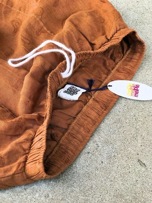  MP-20SP015 / VENICE LINEN JACQUARD PANTS / キャメル