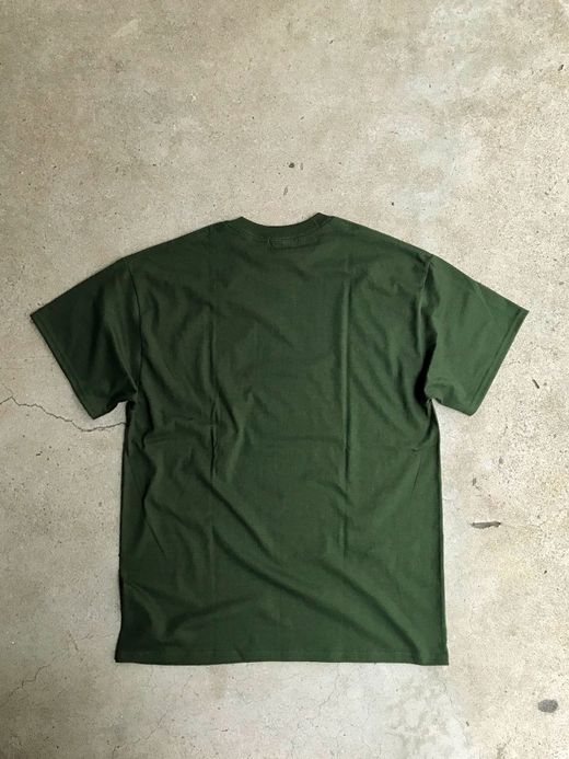  OW-BT-01 / "ONE BARS TEE #01" / OLIVE