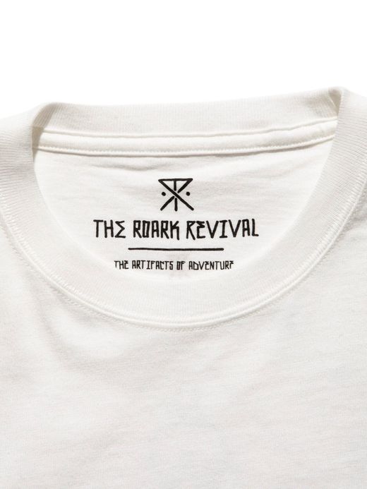 ROARK REVIVAL RLTJ602 / "OPEN ROADS" L/S TEE / WHITE