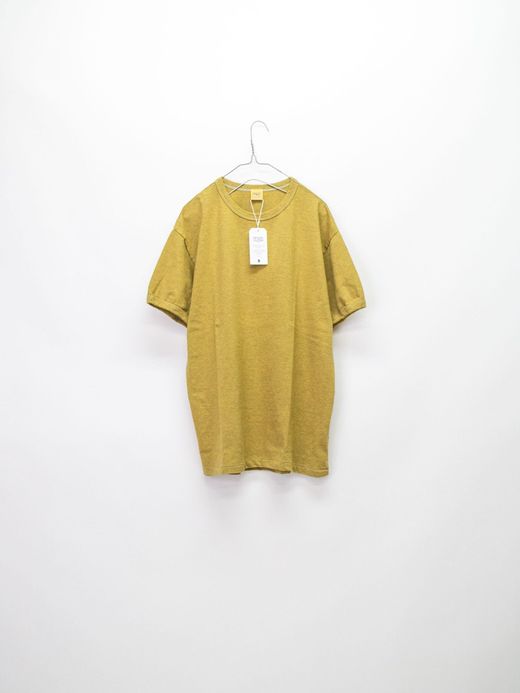 THE UNION TF00392 / PLAIN TEE / MUSTERD
