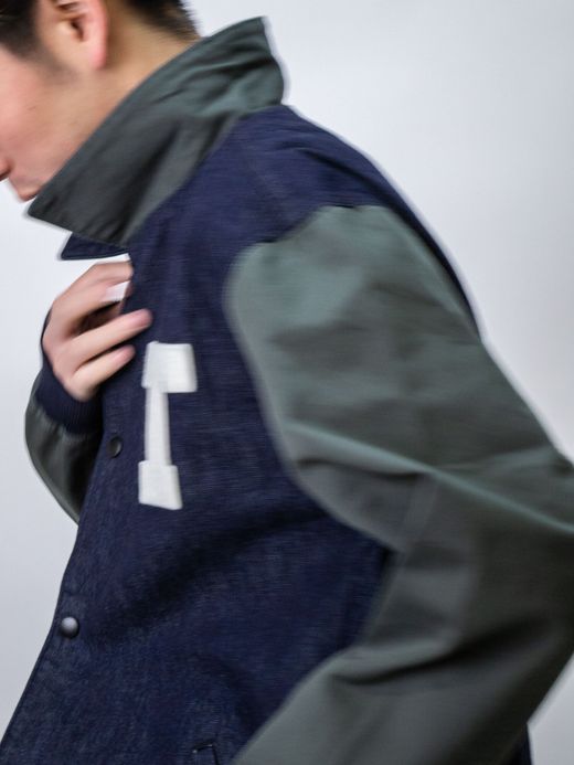 THE UNION TBO00032 / STUDIUM DENIM JACKET / CHARCOAL