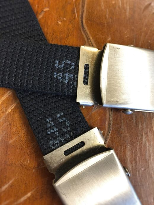  Dead Stock GI Belt / black