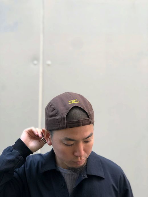 NECESSARY or UNNECESSARY 90030241 / JET CAP/HEAVY STECHED / BROWN