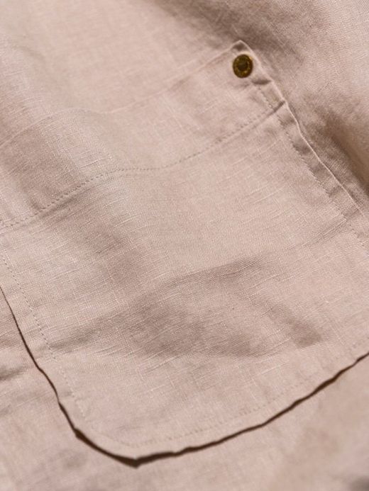 ANACHRONORM AN104 / WIDE B.D SHIRTS / Lt.BEIGE