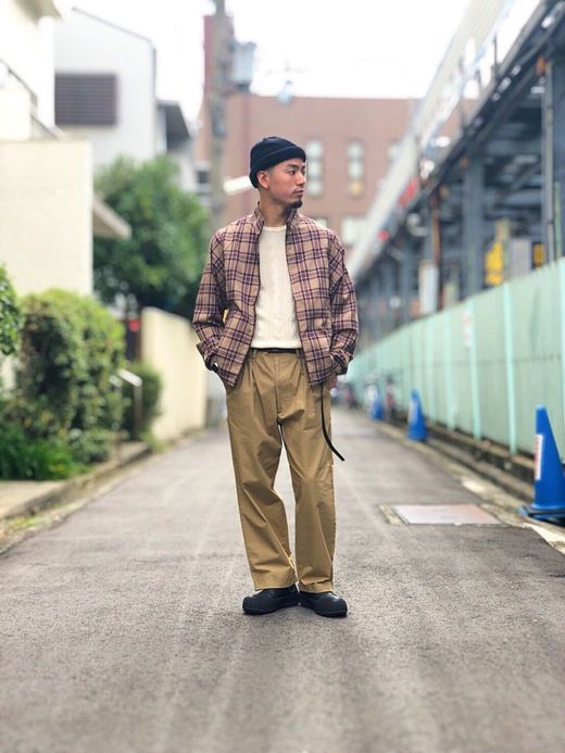 VOO VOO-872 / WISE TRACK JACKET / BURBERRY CHECK