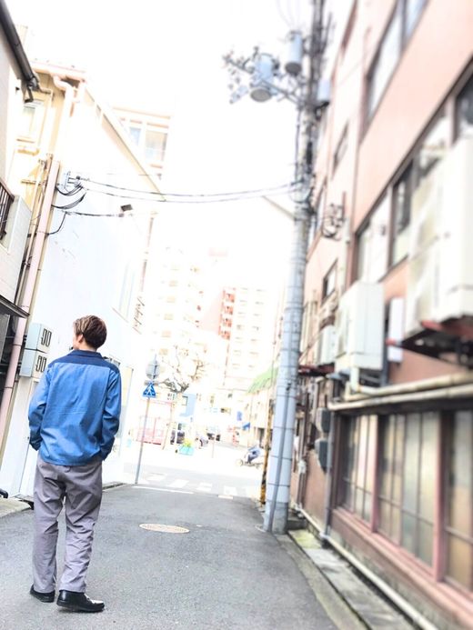 VOO 2Tone indigo Shirts / one wash