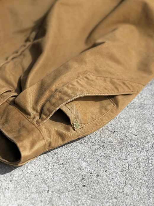 ANACHRONORM AN011 / TUCK WIDE TROUSERS / TAN