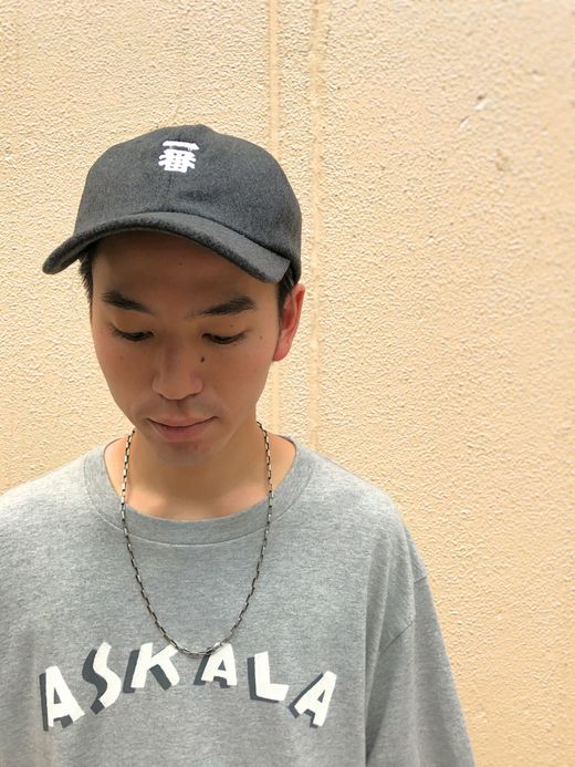  一番ベースボールキャップ / charcoal