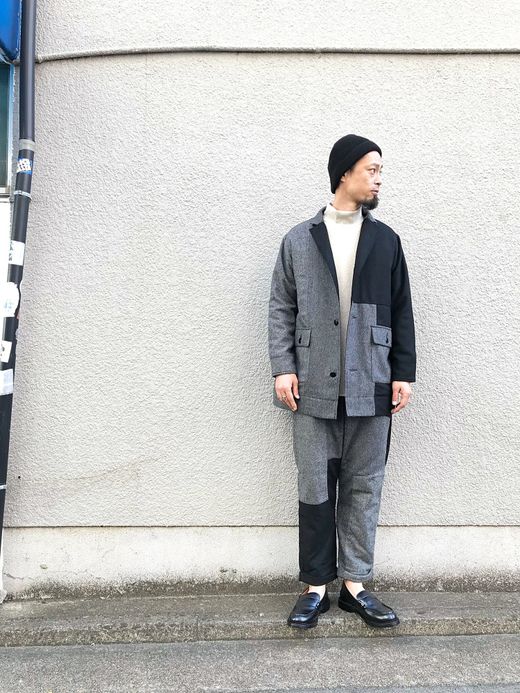 VOO Patchwork Wool EZ / gray Combo