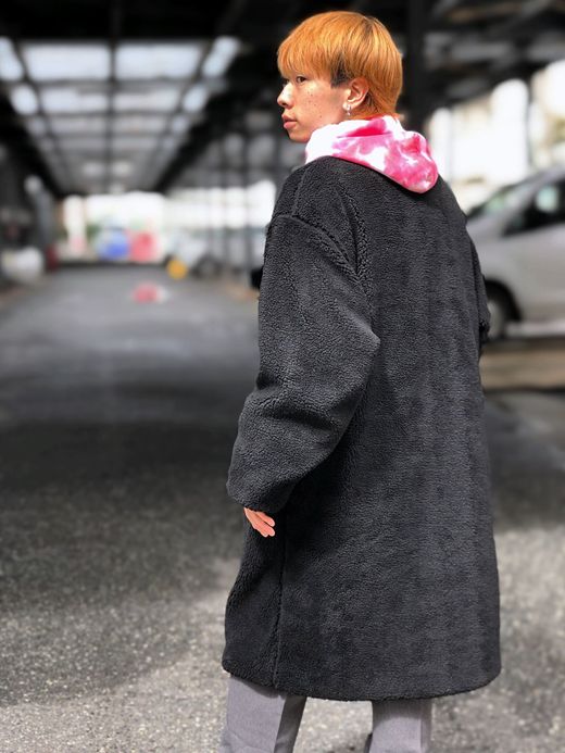 ALDIES A3101128 / VENUS BOA COAT / BLACK