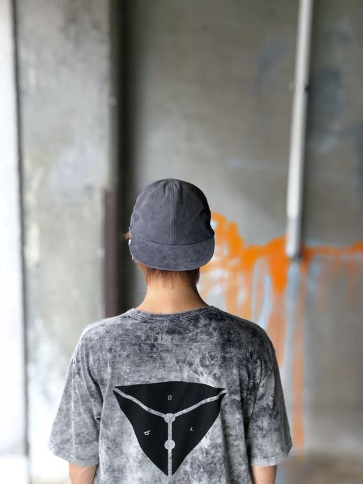 VOO VOO-A-199 / LEATHER CAP by DECHO / GRAY